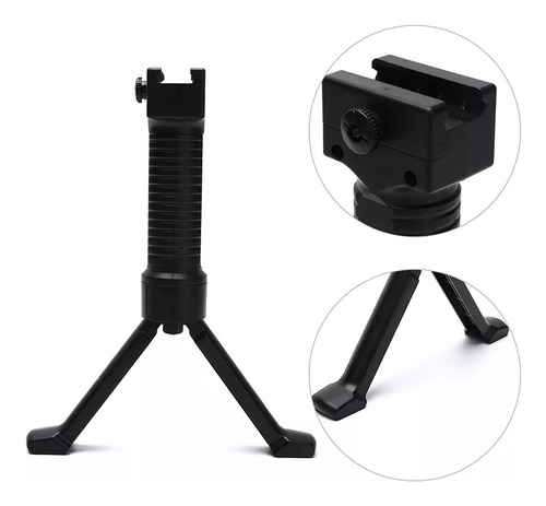 Bipé BiPod Retrátil Para Airsoft E Paintball