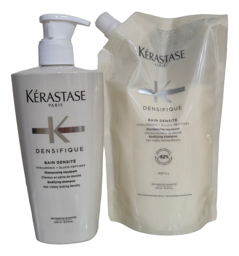 Densifique Bain Densité Com Refill Shampoo 1000ml Kérastase