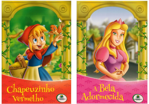 Kit Livro Infantil - Clássicos De Ouro - 10 Und