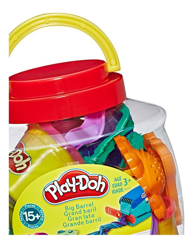 Play Doh Big Barrel Latas Y Accesorios 448 Gramos - Ingenio
