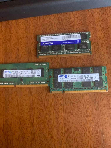 Memoria Ram Portatil Ddr3 2gb