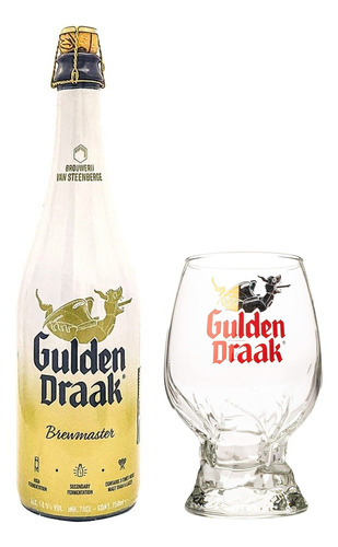 Cerveza Gulden Brewmaster +copa - mL a $180