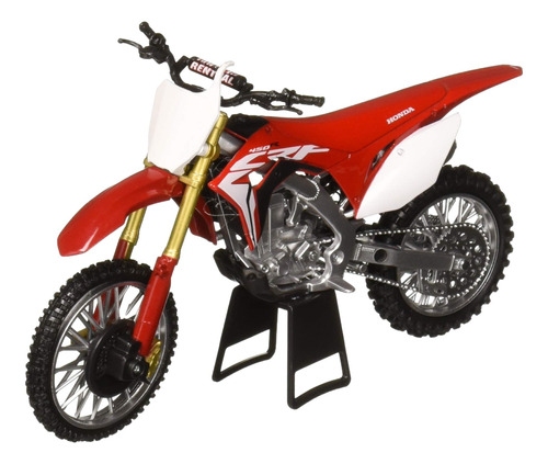 Newray Nuevo Ray 1: 12 Motocicletas - Honda Crf450r (rojo) .