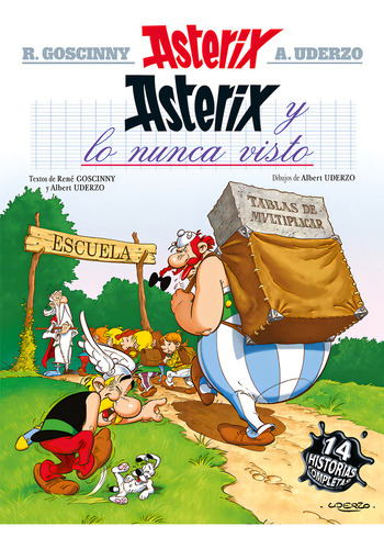 32. Asterix y lo nunca visto, de Goscinny, René. Asterix, vol. 32. Editorial HACHETTE LIVRE, tapa blanda en español, 2021