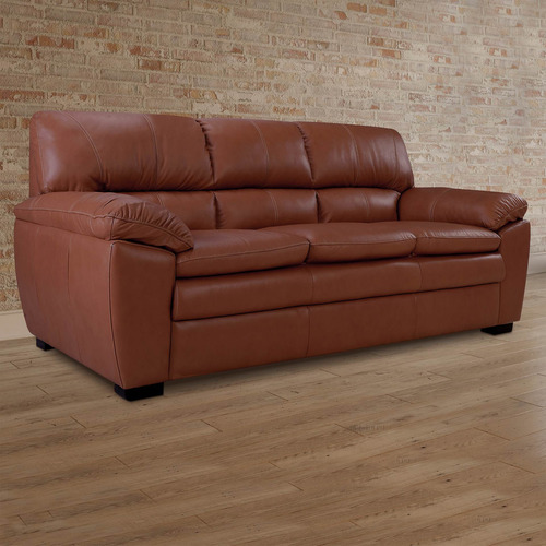 Imagen 2 de 4 de Sillón 3 Cuerpos 100% Cuero Premium Divino