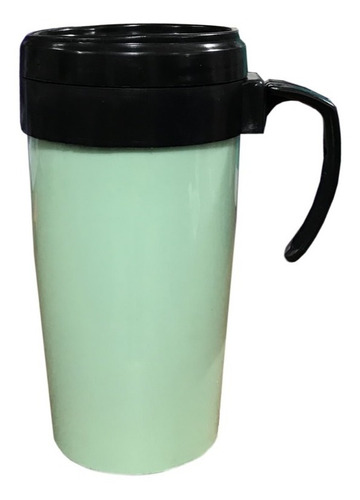 Jarro Termico Vaso Plastico 385 Ml Con Tapa Y Pico Tomador