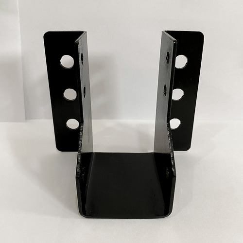 Kit 4 Suportes Viga 5x10 Parede Caibro Pergolado Aço 2mm