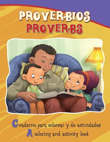 Proverbios Bilingüe: Libro De Colorear Y Actividades
