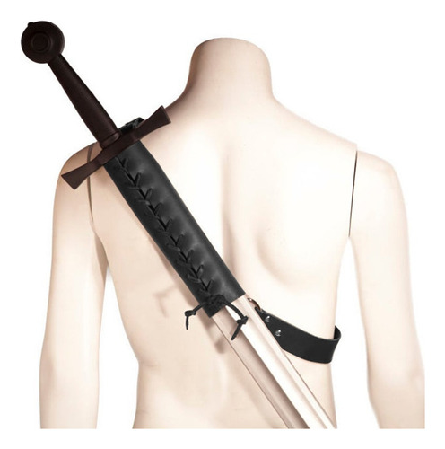 Espada Esgrimista Medieval Con Cordones En La Parte Trasera,