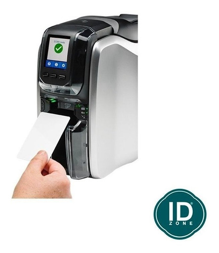 Impresora De Credenciales Tarjetas Pvc Zebra Zc300 + Ribbon