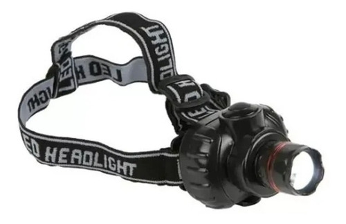 Linterna Minero Led 1w A Pilas Con Zoom Vincha Ajustable Hts