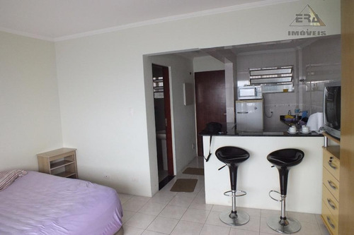 Imagem 2 de 19 de Studio Residencial Para Locação, Ilha Porchat, São Vicente - St0001. - St0001