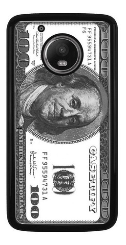 Funda Protector Para Motorola Moto Billete 100 Dolares