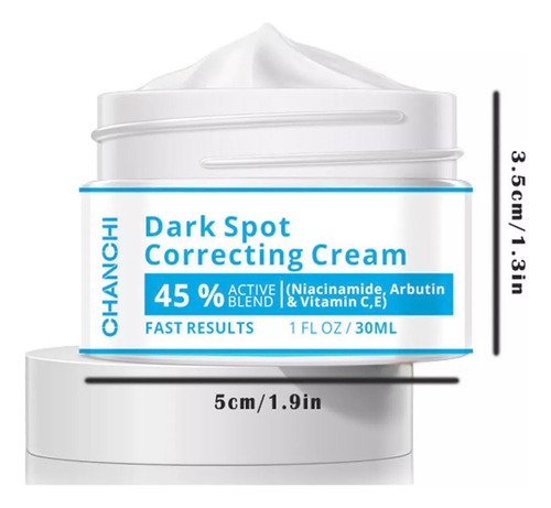 . Crema Despigmentante Quita Manchas Vitíligo Acné Y Paño