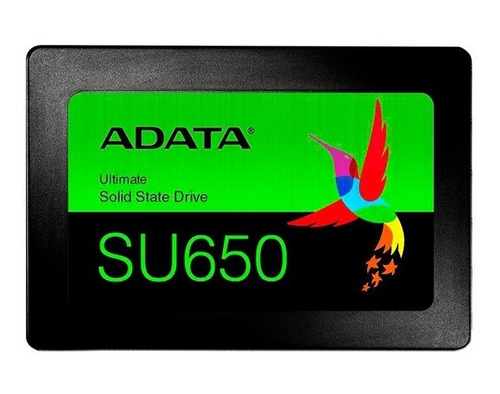 Ssd  512gb Adata Su650 Sata 3 Lec 520 Mb/s - Esc 450 Mb/s 