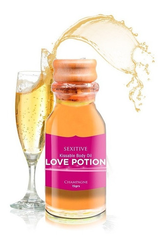 Aceite Comestible Love Potion Sexitive Champagne 15gr