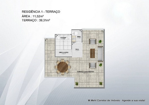 Imagem 18 de 30 de Sobrado Em Condomínio Com 3 Dormitórios À Venda Com 105m² Por R$ 598.900,00 No Bairro Uberaba - Curitiba / Pr - M2ub-rbg161718