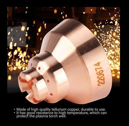 3 Pcs Bocal Manual 220674 45a Tocha Hypertherm Plasma