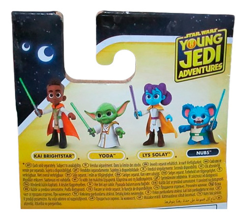 Star Wars Young Jedi Adventures Set De 4 (Usado)