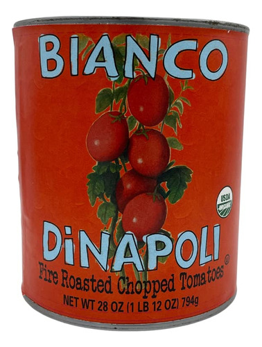 Bianco Dinapoli Tomates Picados Orgánicos Tostados Al Fue