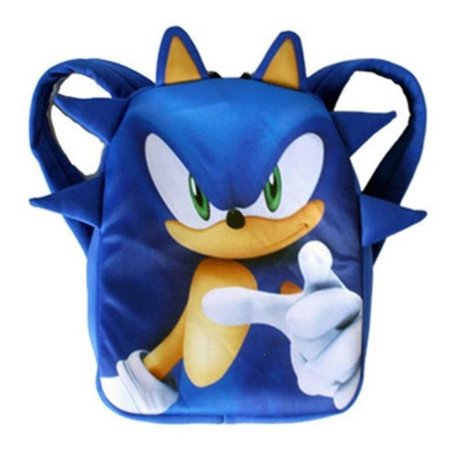 Mochila Sonic The Hedgehog Para Niños Pequeños