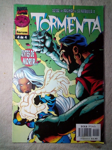 Xmen Tormenta 4 Números Comics Marvel X-men