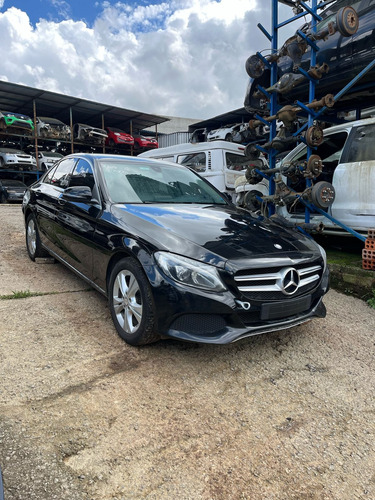 Mercedes C180 1.6 Turbo 2017 Flex 156cvs Aut- Solicite Peças