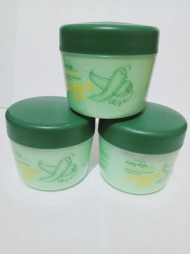 Cremasl Cabello Con Estracto De Chile 145g Frágil Y Delgado