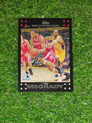 Cv Tracy Mcgrady Con Kobe Bryant 2007 Topps