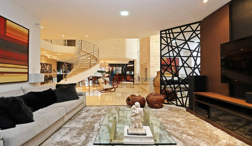 Casa Com 5 Dormitórios, Ampla Área Lazer, À Venda, 710 M² Por R$ 5.800.000 - Alphaville Graciosa - Pinhais/pr - Ca0125