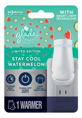Kit Iniciación Ambientador Glade Plugin Sandía 19.1 Ml 1 Cal