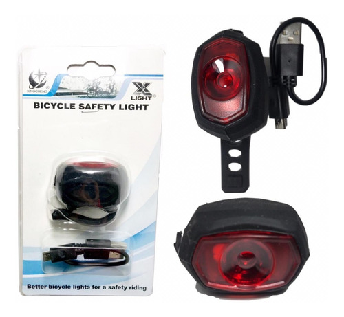 Luz Posterior Xc-186 Para Bicicleta/scooter