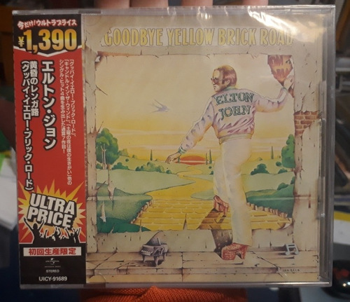 Elton John Goodbye Yellow Brick Road Cd Japon