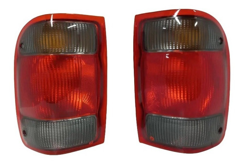 Juego X2 Faro Trasero Ford Ranger 01/04 Color Fume Fitam