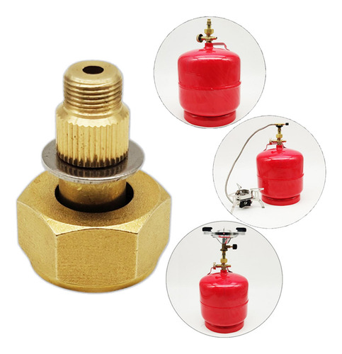 3 Adaptador De Tanque De Gas De Europa Del Este Conector
