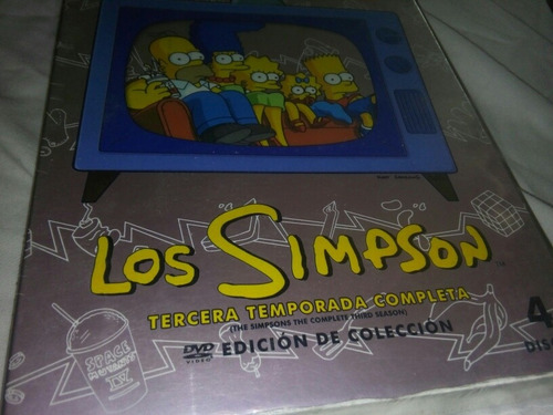 Los Simpsons Temporada 3 Nueva Y Sellada
