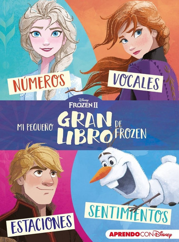 Mi Pequeãâ±o Gran Libro De Frozen Ii (aprendo Con Disney), De Disney. Editorial Cliper Plus, Tapa Dura En Español