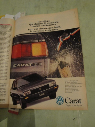 Publicidad Volkswagen Carat Año 1988