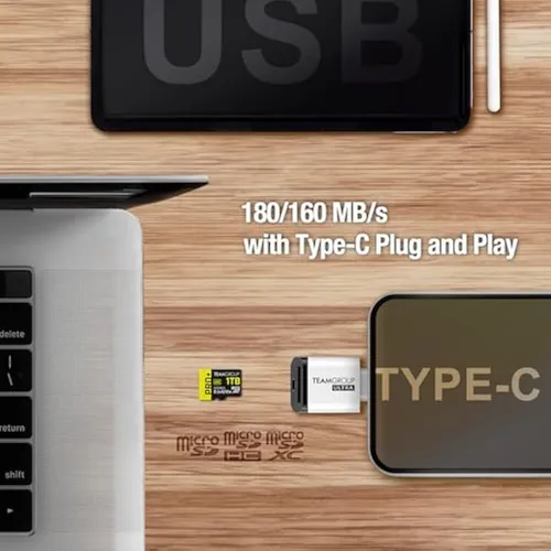 Teamgroup Lector De Tarjetas De Memoria Microsd