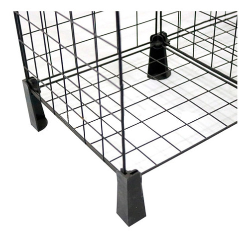 Estante Aramada Preto - 0,90 X 1,30 X 0,30m