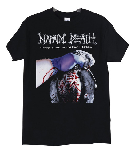 Polera Napalm Death Throes Of Joy In The J Metal Abominatron