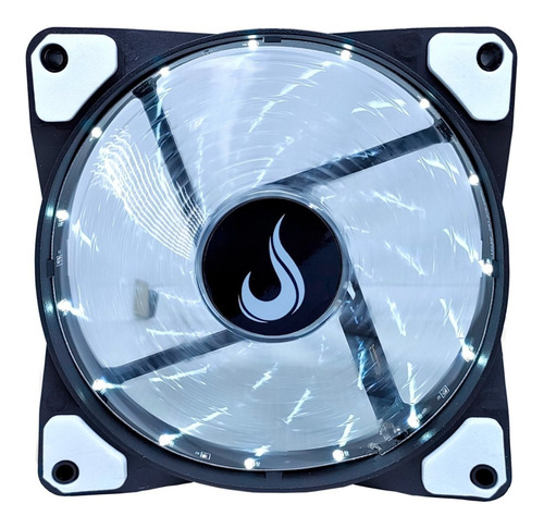 Cooler Gamer Fan Rise Mode Wind Led Branco Galaxy