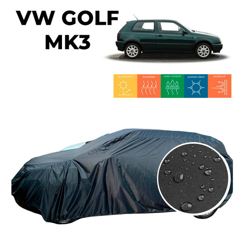 Cubierta Funda Vw Golf Mk3 Hc0 Impermeable