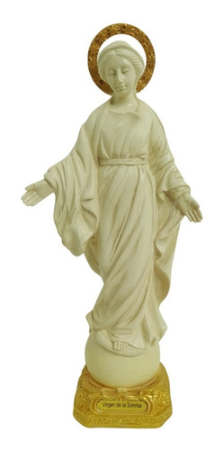 Estatua Virgen De La Sonrisa 21 Cm Imagen Italiana Alcasatu