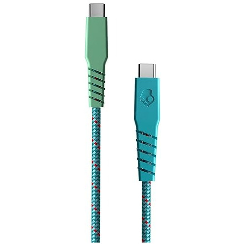 Skullcandy Line - Cable De Carga , Usb-c A Usb-c, Azul 