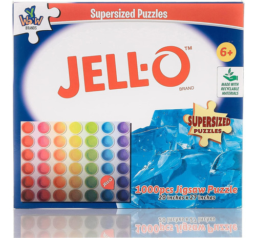 Rompecabezas Ywow Games Jell-o 1000 Piezas 51 X 69 Cm