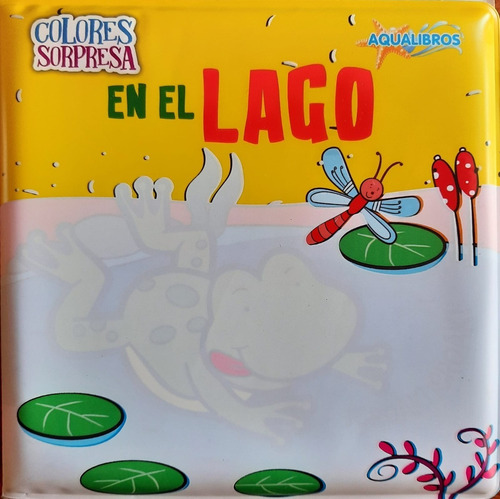 ** Libro De Goma ** Cuando Se Moja Se Colorea En El Lago