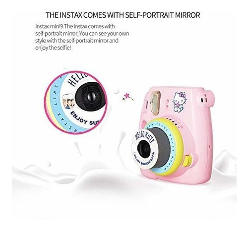 Mini 9 Camara Hellokitty Instant Set Fuji Case Accessorie