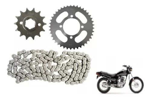 Kit Engranes/ Sprocket Con Cadena Honda Nighthawk 250