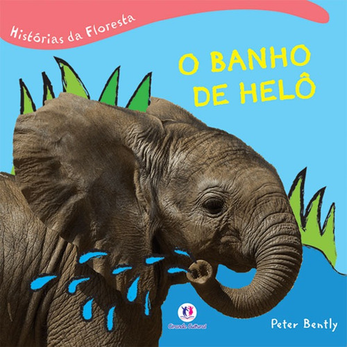 O banho de Helô, de Peter, Peter. Série Histórias da floresta Ciranda Cultural Editora E Distribuidora Ltda., capa mole em português, 2011